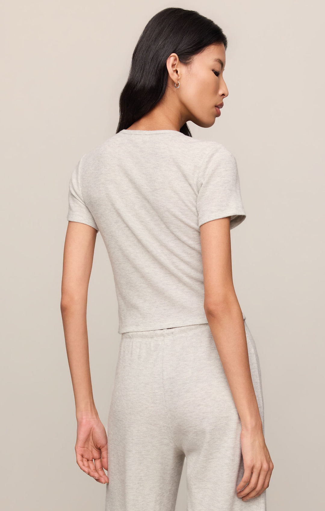 Warm and Cozy Waffle Tee