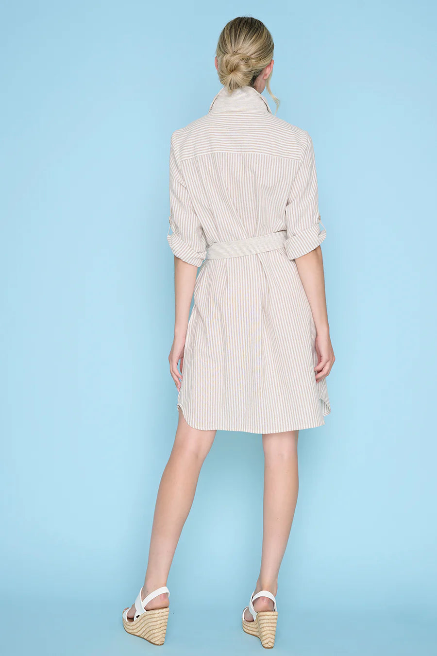 Soft Sands Striped Dress