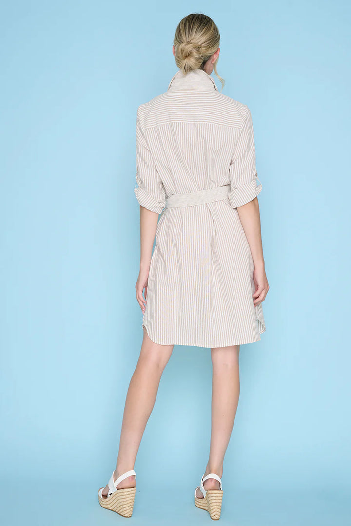 Soft Sands Striped Dress