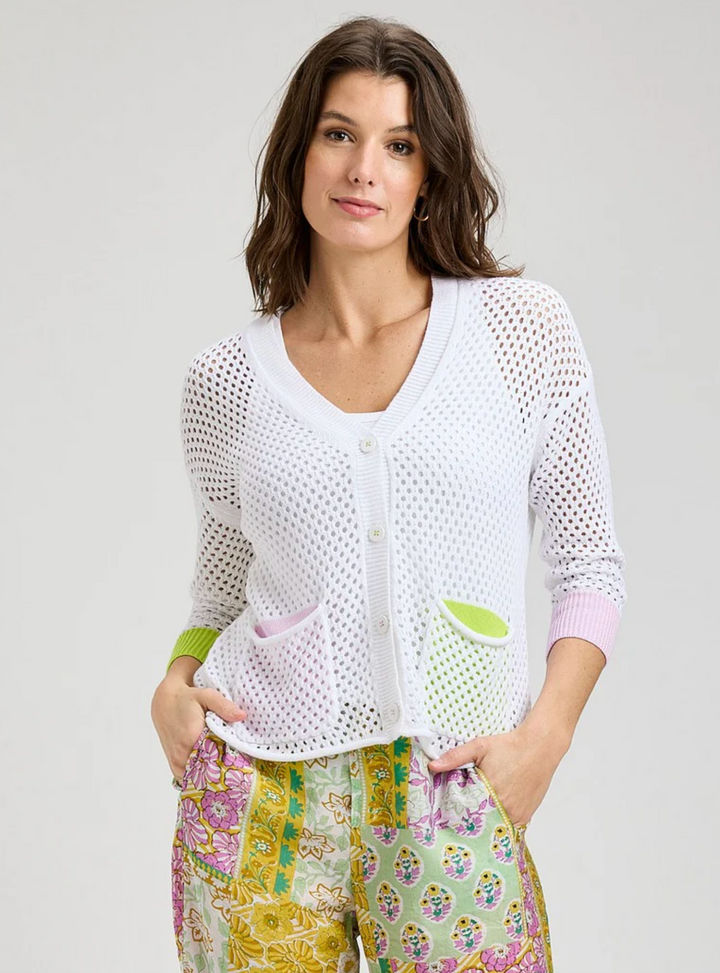 Holey Pocket Cardigan