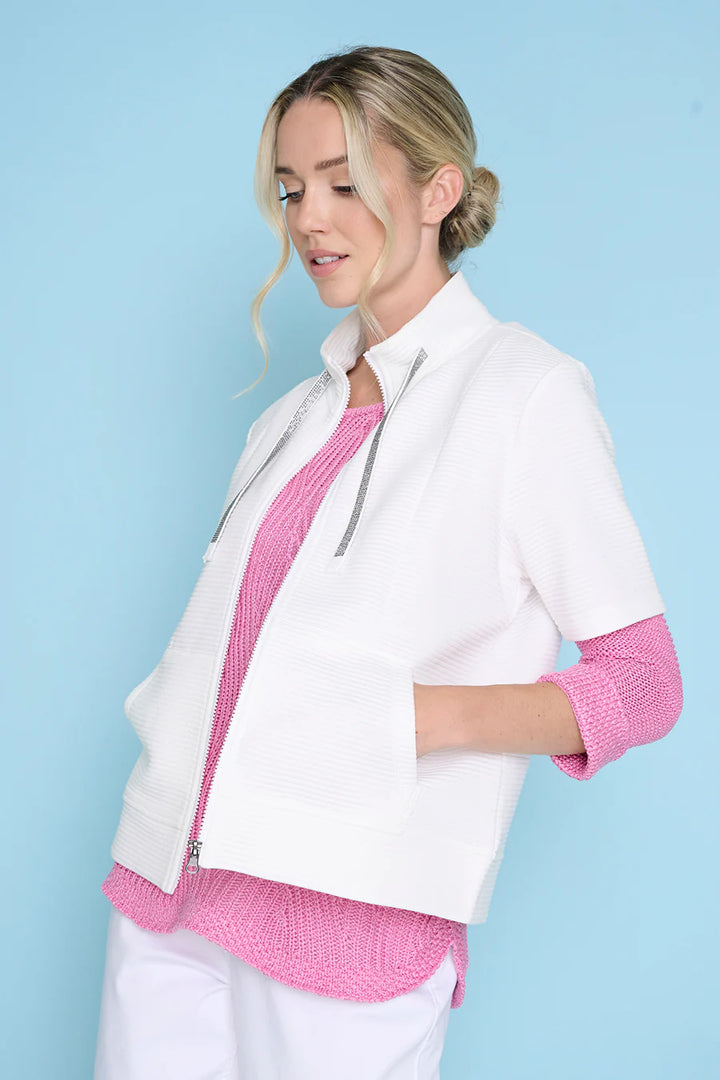 Sporty Shine Short Sleeve Jacket
