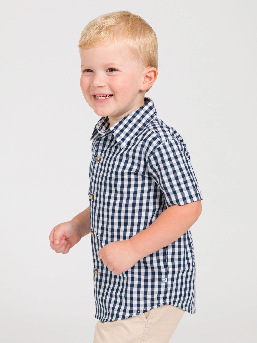 Gingham Short Sleeve Shirt