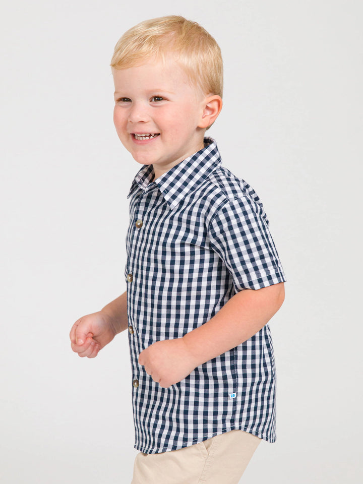 Gingham Short Sleeve Shirt
