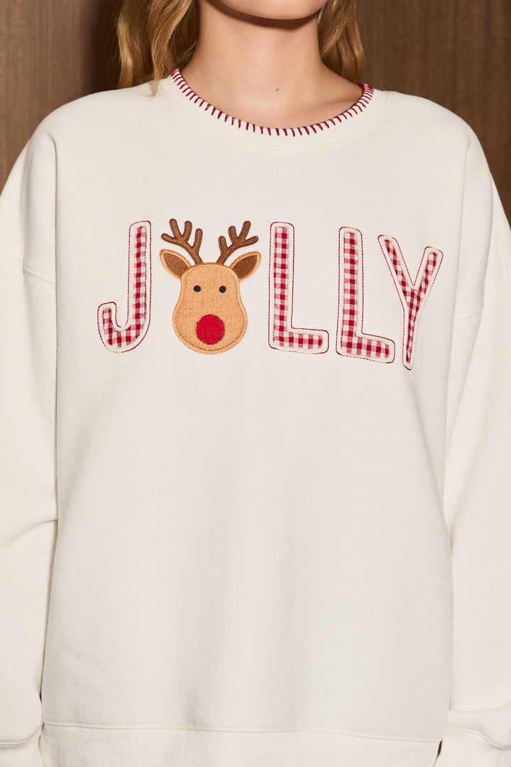 Jolly Reindeer Sweatshirt