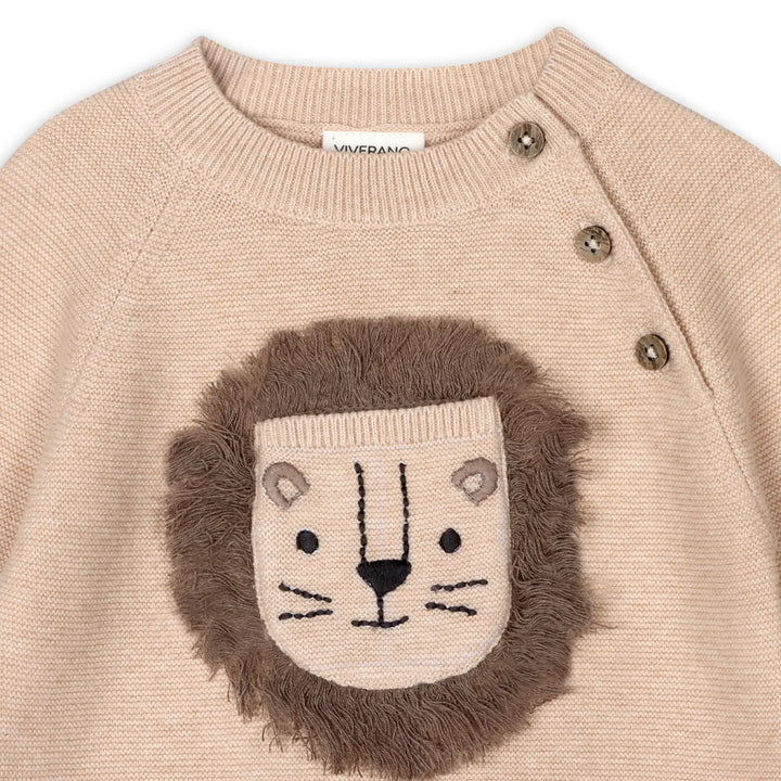 Little Lion Baby Sweater & Pants Set