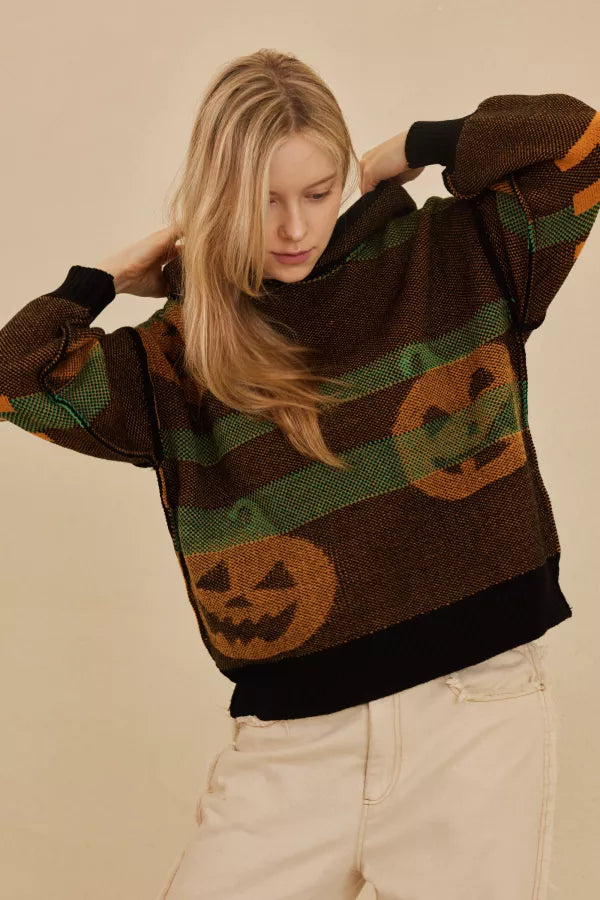 Trick or Treat Hooded Sweater, Final Sale
