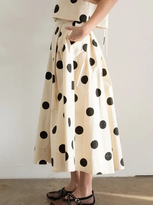 Parisian Dot Skirt