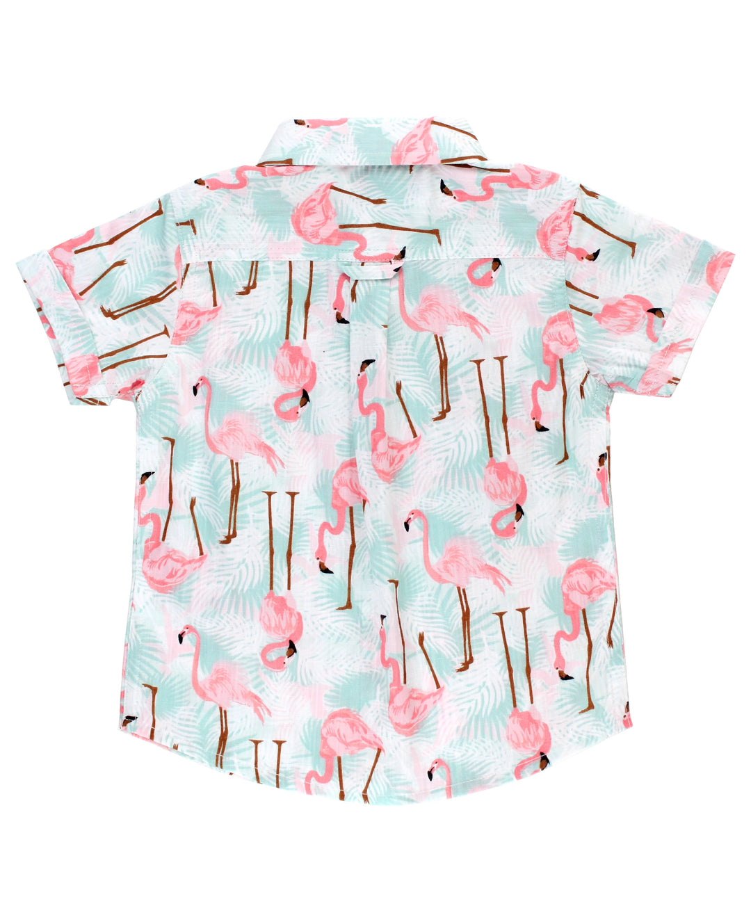 Flamingo Boys Button Down Shirt