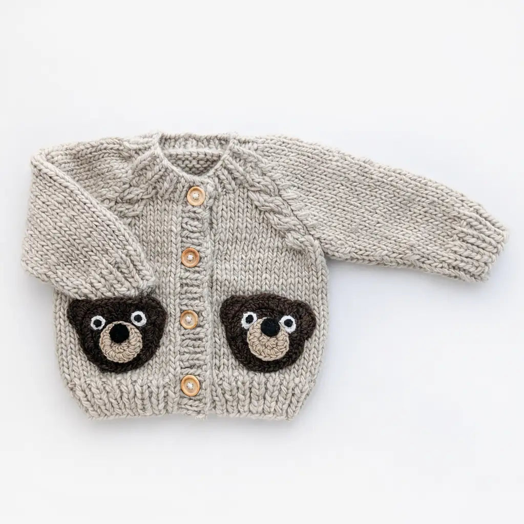 Beary Good Friends Baby Cardigan
