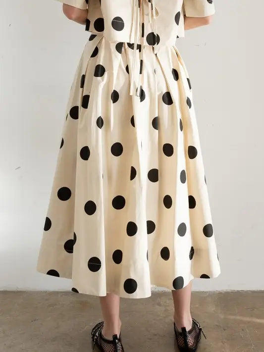 Parisian Dot Skirt