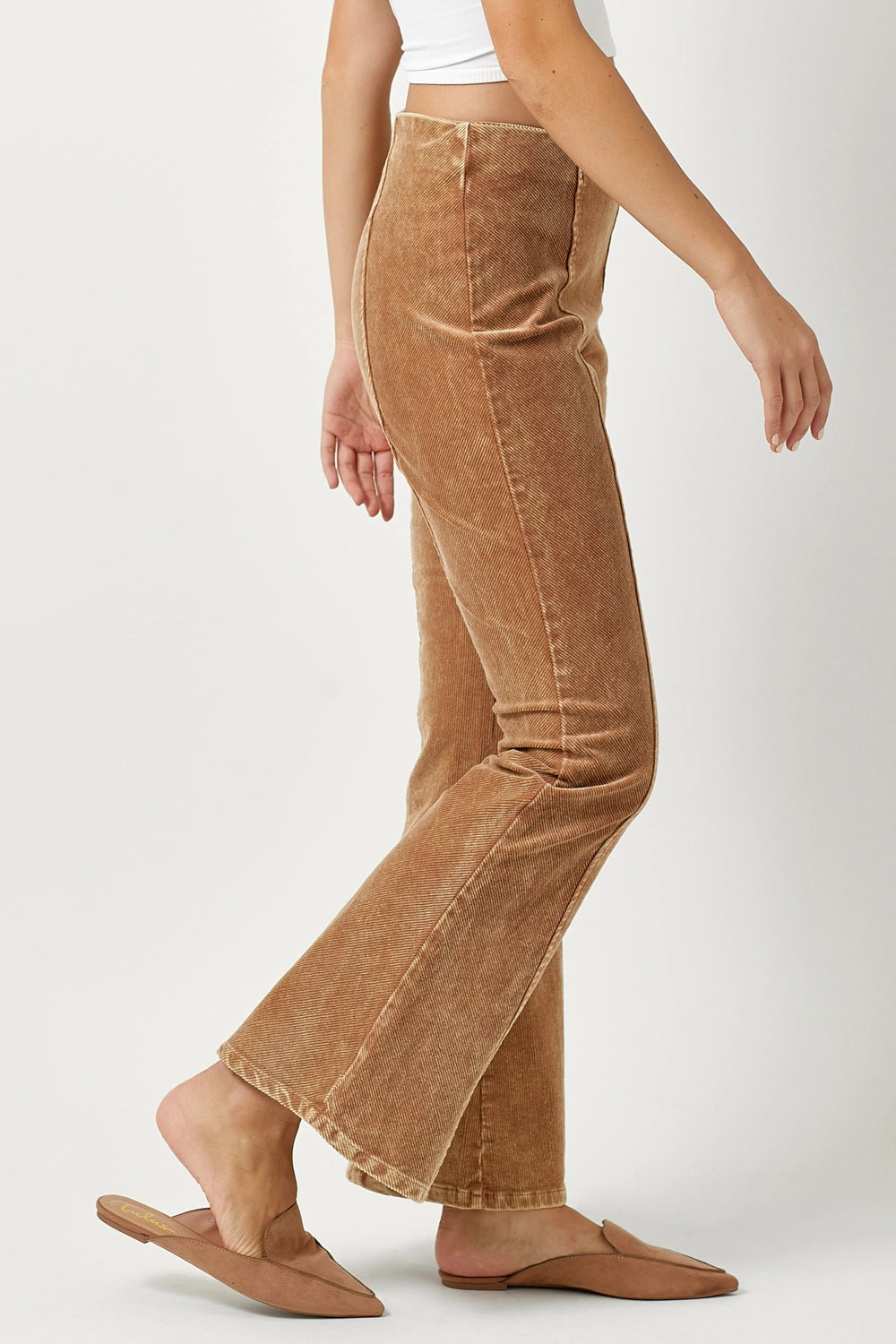 Corduroy Bell Bottoms, Camel