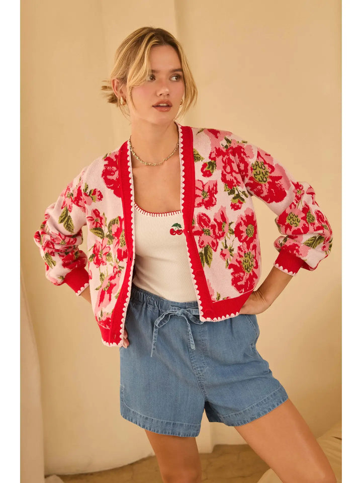 Wild Roses Cardigan
