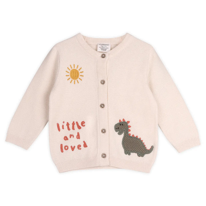 Little & Loved Dino Baby Cardigan