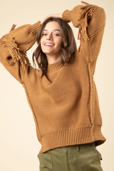 Austin Fringe Mock Sweater