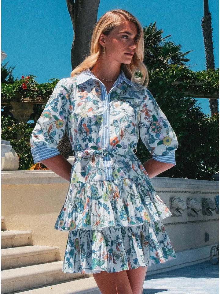 Paisley Garden Tiered Dress