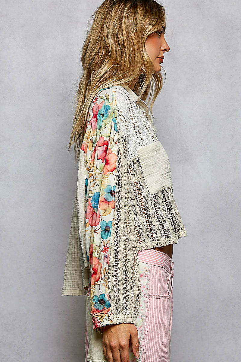 Hibiscus Hideaway Shirt