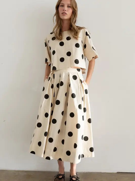 Parisian Dot Skirt
