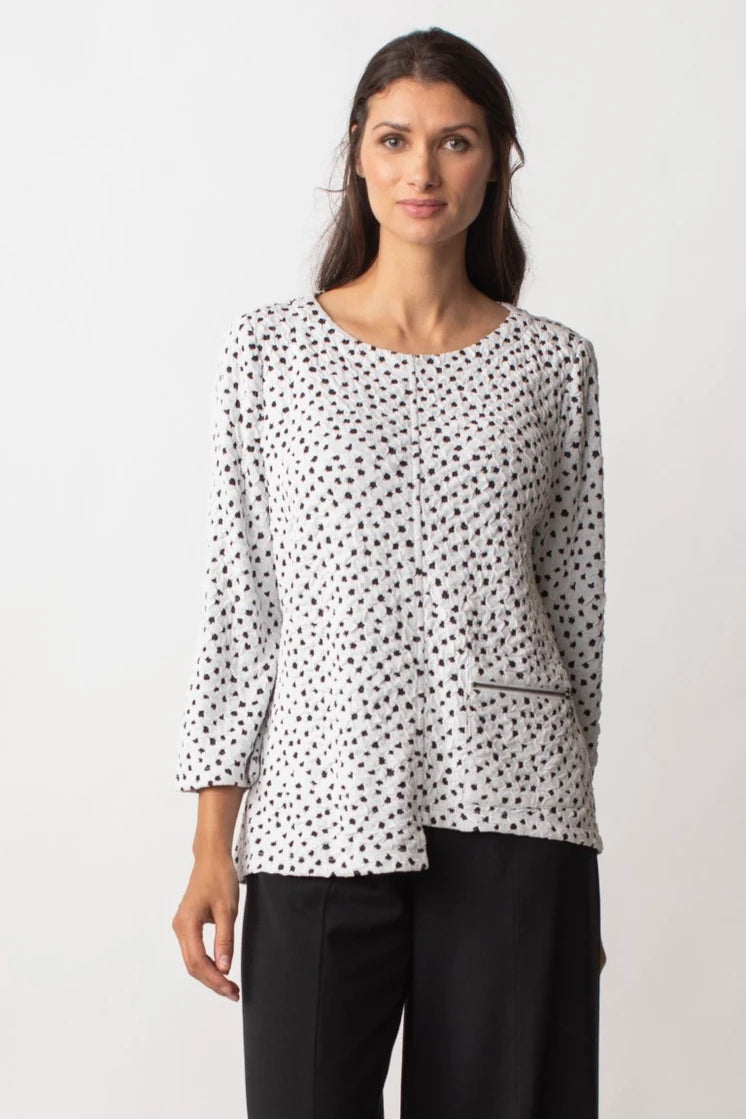 Speckled Elliptical Tunic