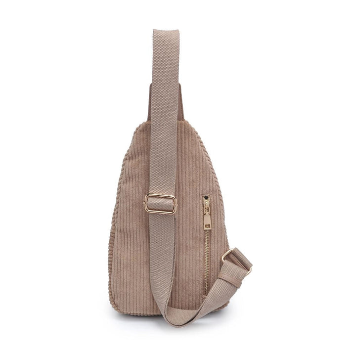 Zoe Corduroy Backpack, Natural