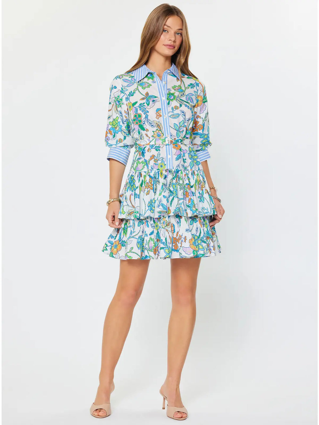 Paisley Garden Tiered Dress