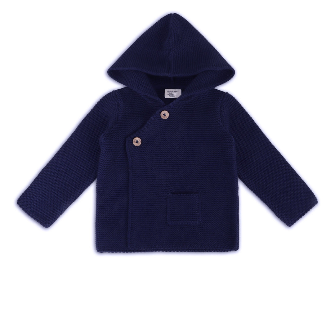 Classic Hooded Baby Sweater