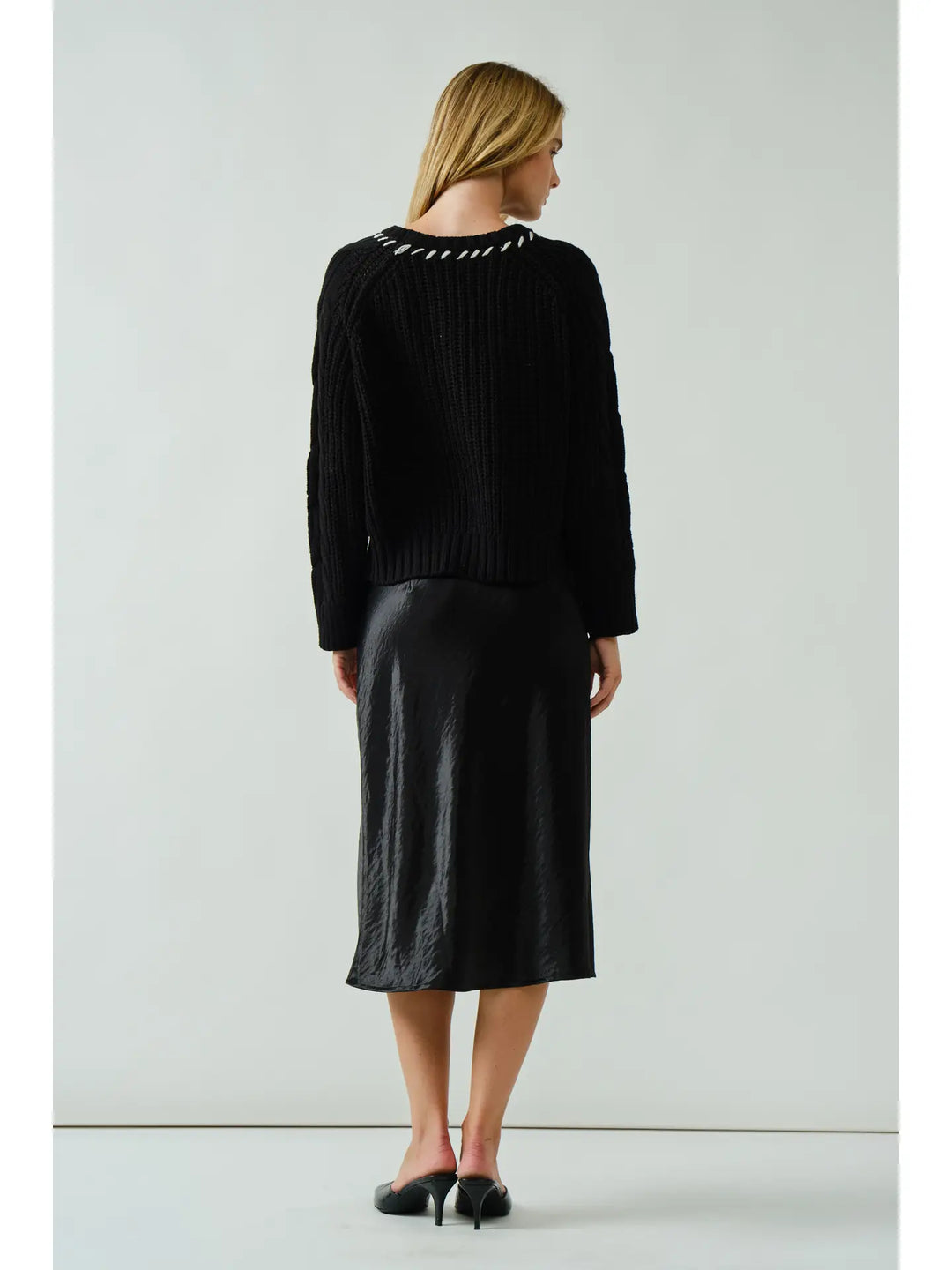 Demi Stitched Cable Sweater