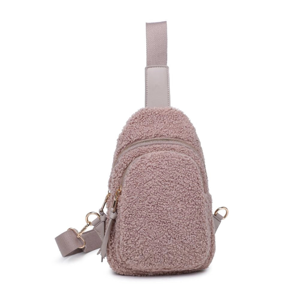 Kori Sherpa Sling Backpack, Nutmeg