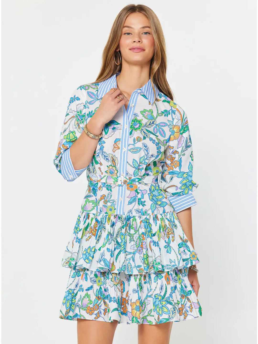 Paisley Garden Tiered Dress