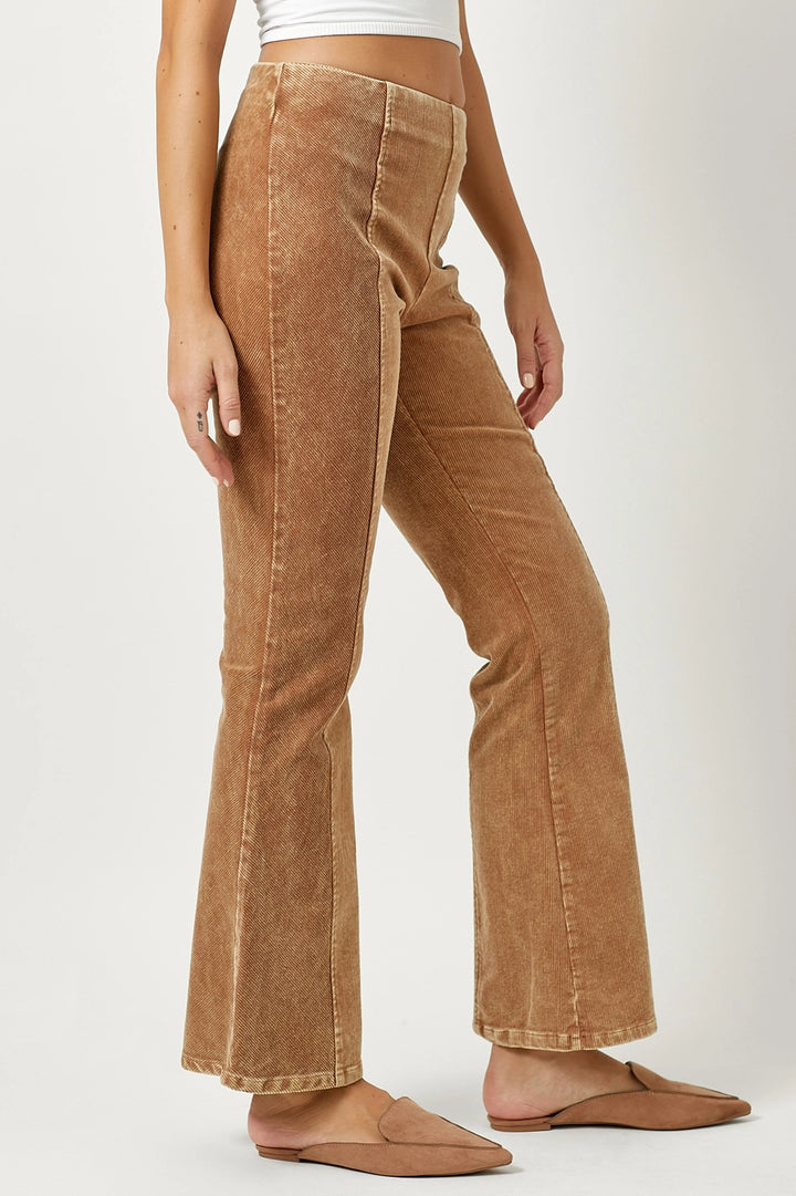 Corduroy Bell Bottoms, Camel