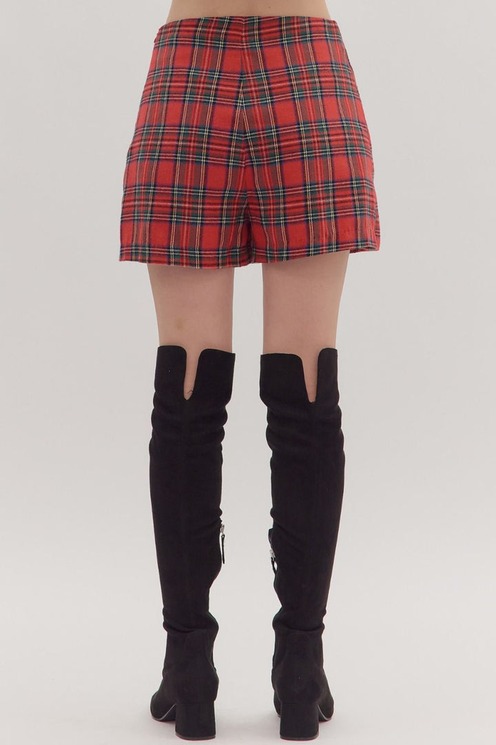 Party in Plaid Skort