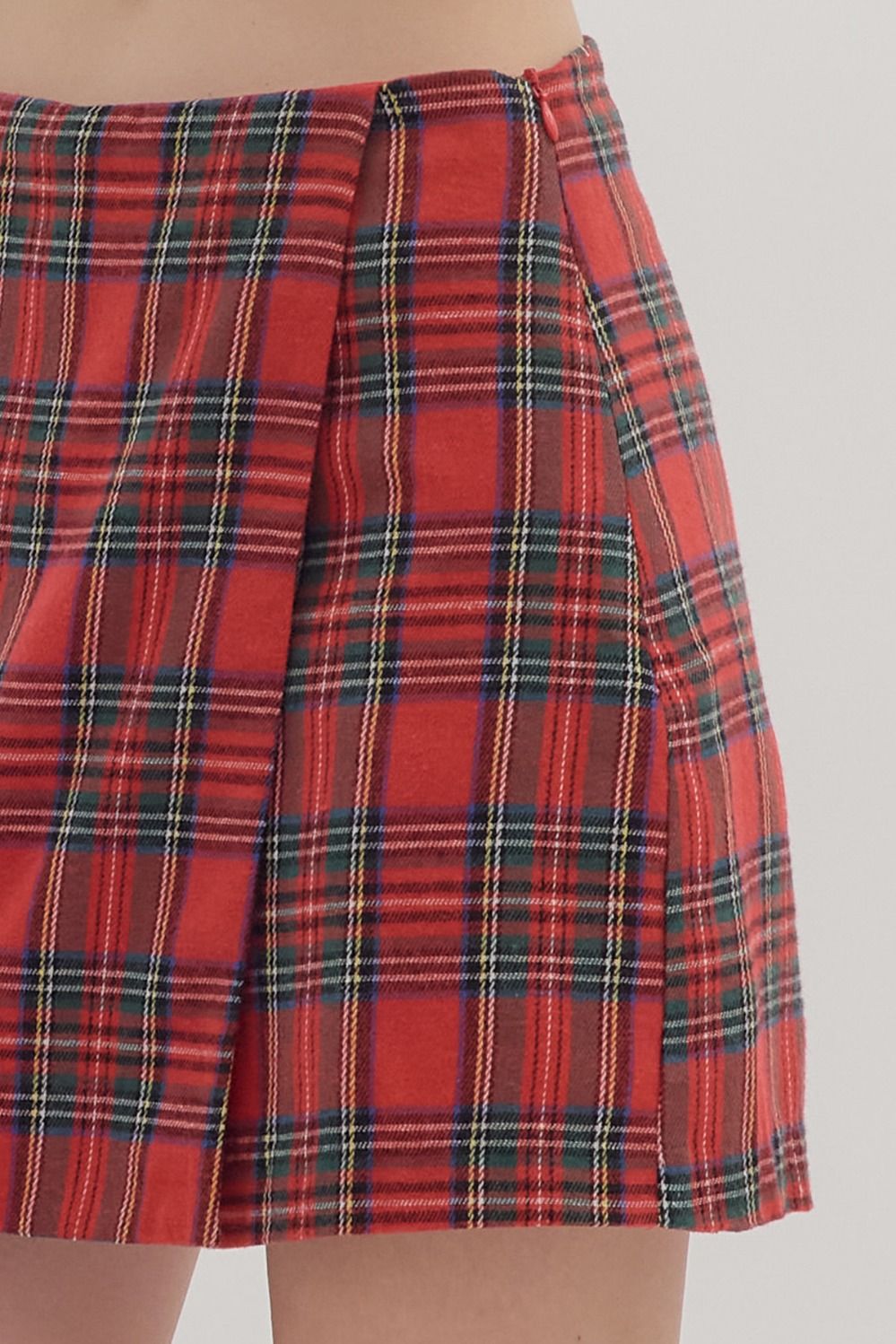 Party in Plaid Skort