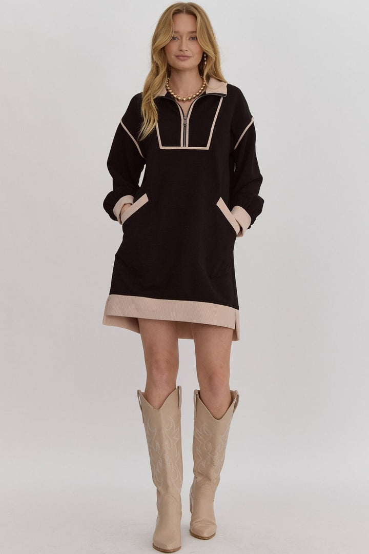 Venice Half Zip Dress