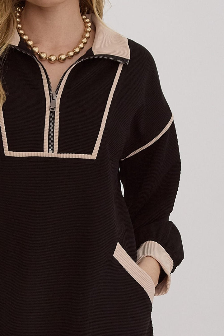 Venice Half Zip Dress