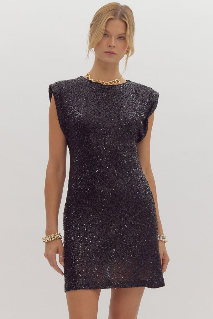 Pop the Prosecco Sequin Dress