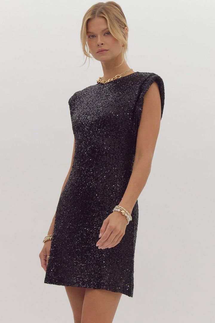 Pop the Prosecco Sequin Dress