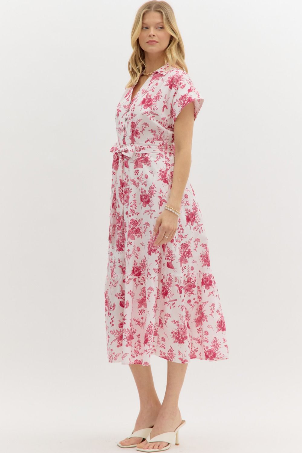 Bloom in Style Midi Dress