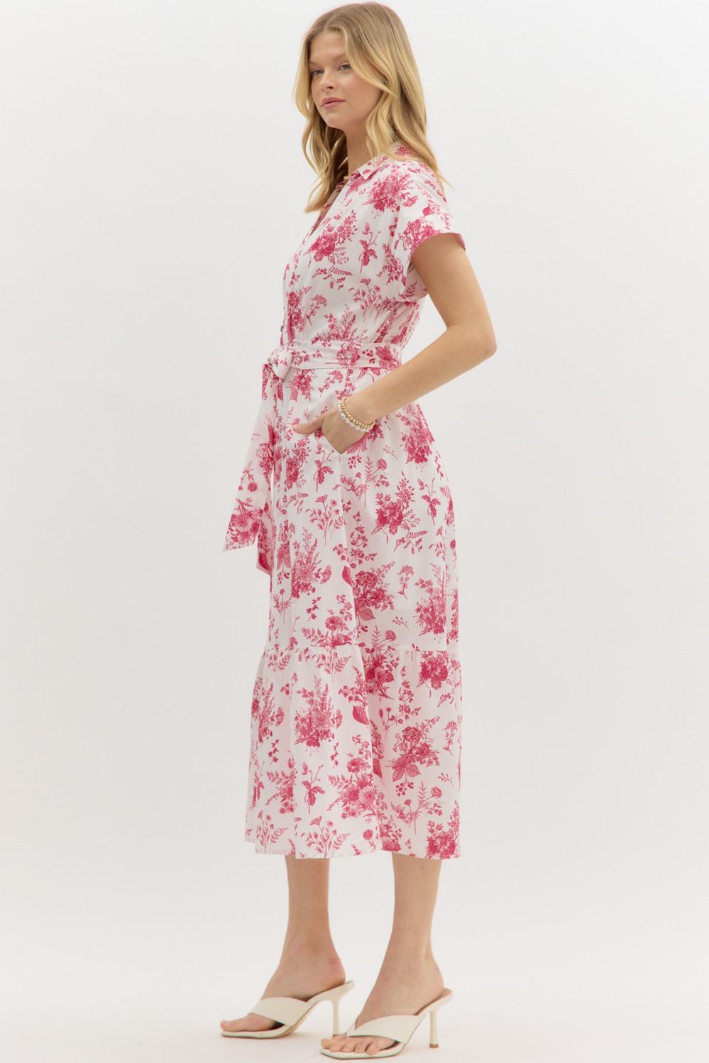Bloom in Style Midi Dress