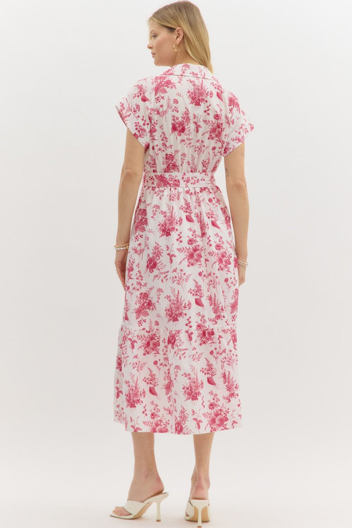 Bloom in Style Midi Dress