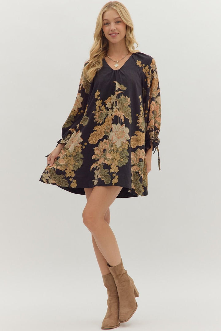 Headed West Floral Dress