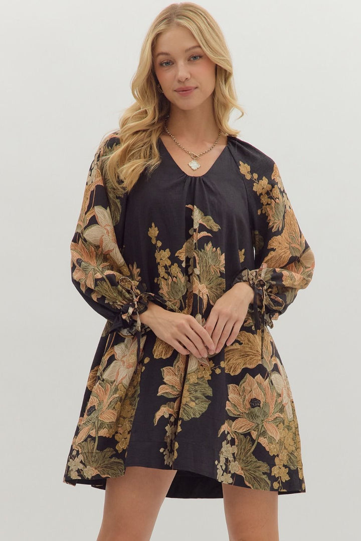 Headed West Floral Dress