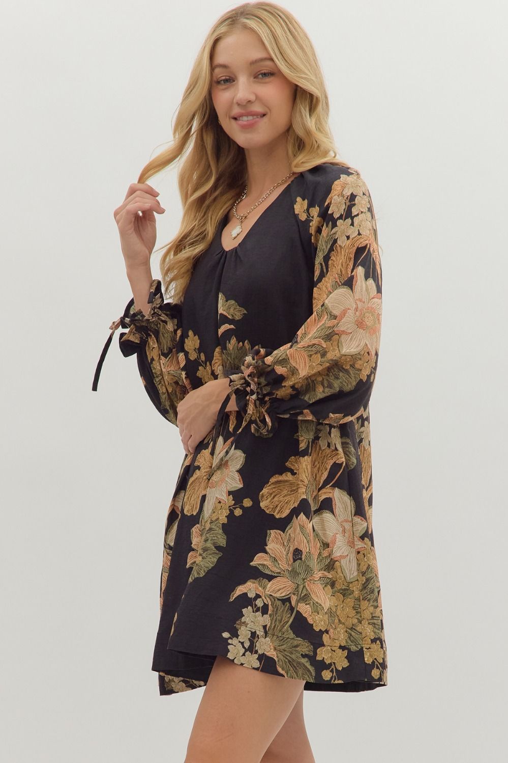 Headed West Floral Dress