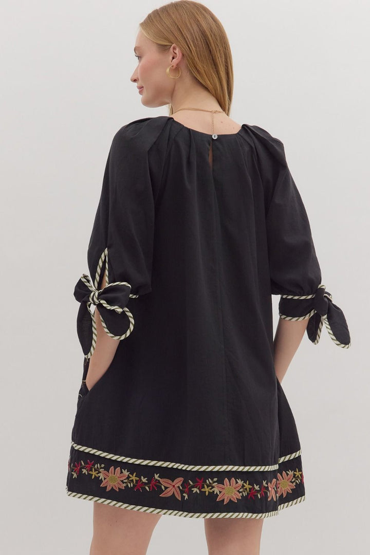 Felicity Floral Embroidered Dress