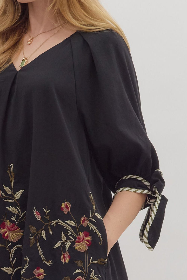 Felicity Floral Embroidered Dress