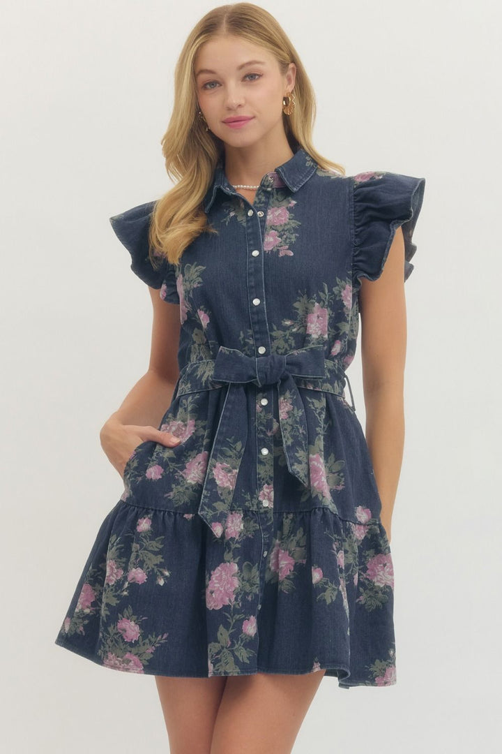 Southern Belle Denim Dress