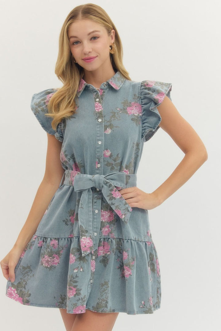 Southern Belle Denim Dress
