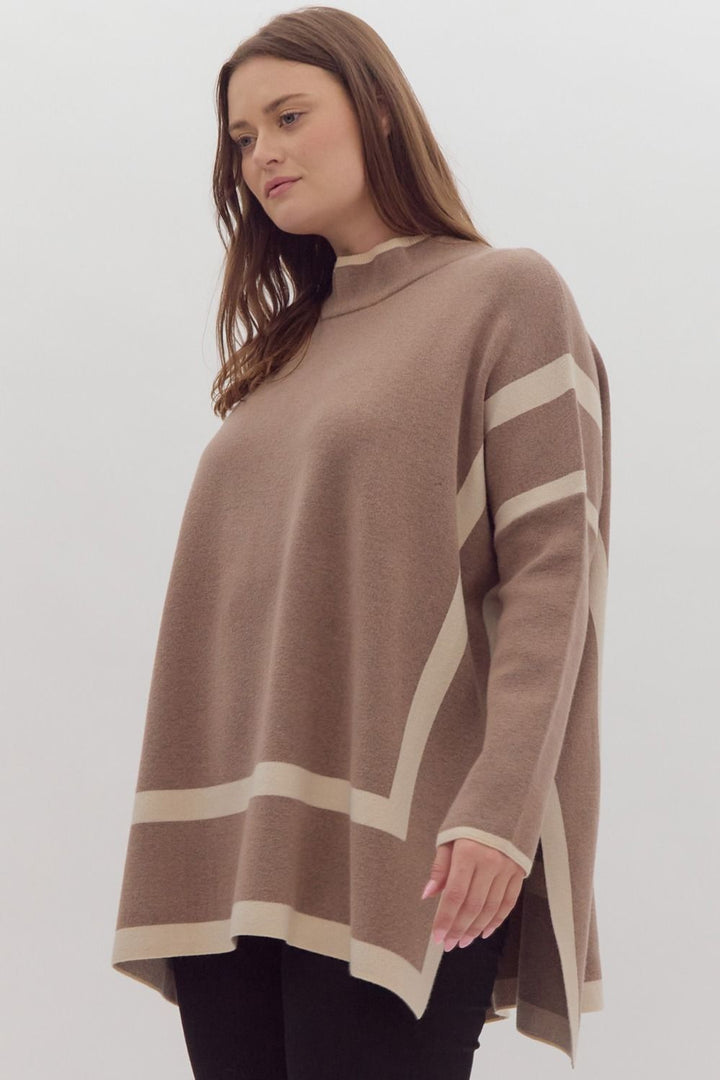 Toni 2 Tone Poncho