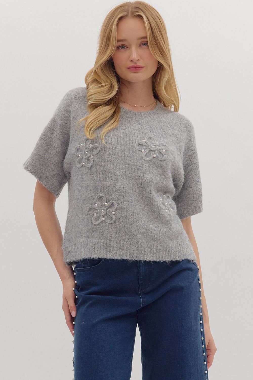 Pearl Petal Sweater