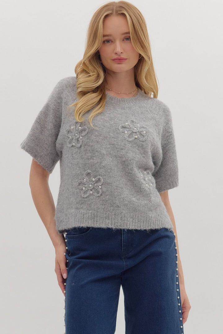 Pearl Petal Sweater