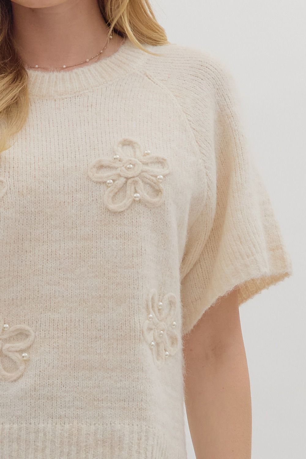 Pearl Petal Sweater