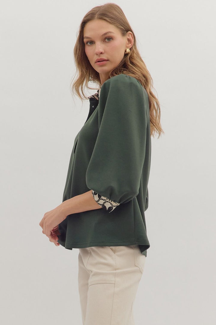 Fern & Fleur Embroidered Top